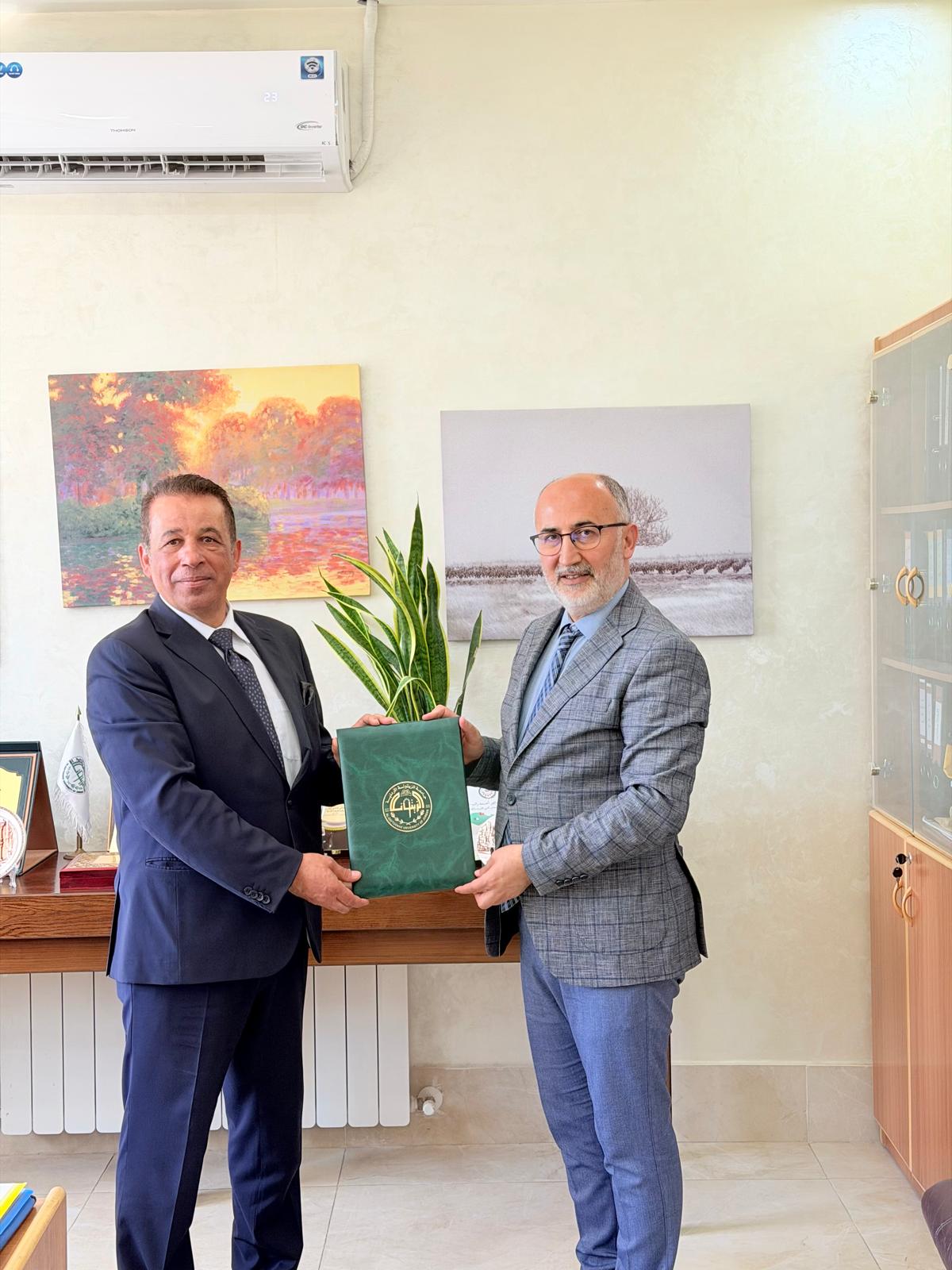 Kilis 7 Aralık Üniversitesi İlahiyat Fakültesi Dekanı, Erasmus KA171 Kapsamında Al-Zaytoonah University of Jordan Uluslararası İlişkiler Müdürlüğünü Ziyaret Etti